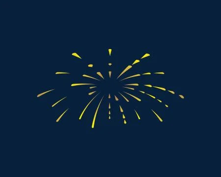 Firework vector illustration icon design Stock Illustration