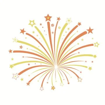 Firework vector illustration Stock Illustration