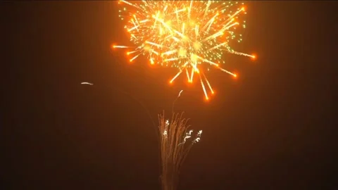 Firework view at Diwali night Stock-Footage 218228515