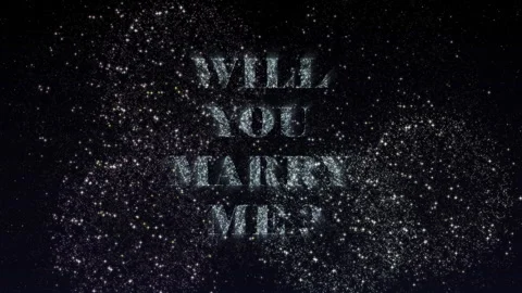 Firework will you marry me .... 動画素材 141595545