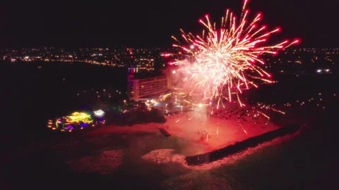 Fireworks 001 Stock Footage 340168377