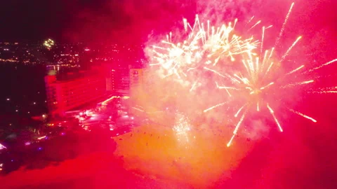 Fireworks 002 Stock Footage 340168408