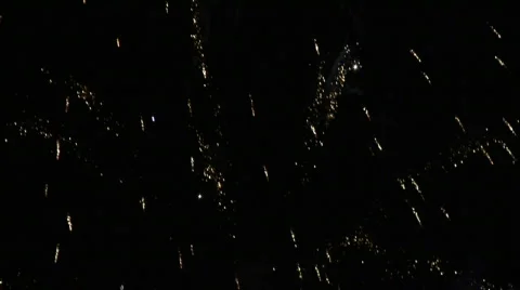 Fireworks 003 720 24p Stock Footage
