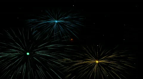 Fireworks 01 Stock Footage 504415