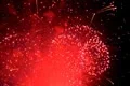Fireworks 02 Red SD Wide Footage