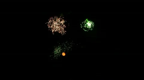 Fireworks 05 Stock Footage 763982