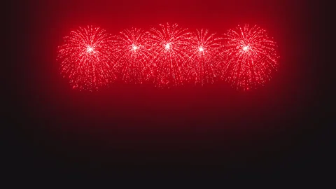 Fireworks 06 Stock Footage 290428640