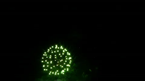 Fireworks 07 Stock Footage 764048