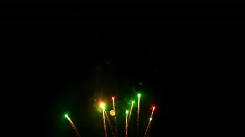 Fireworks 08 Stock Footage 764074
