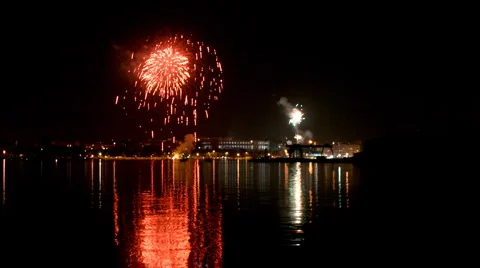 Fireworks 1 Stock Footage 881685