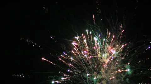 Fireworks 1 Stock Footage 10586332