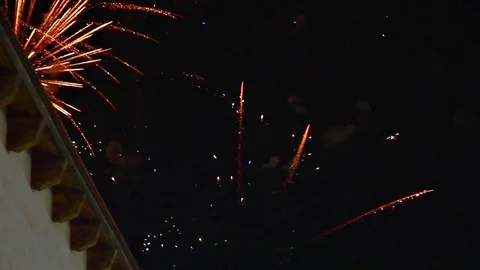 Fireworks 1 Stock-Footage 75461078