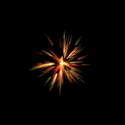 Fireworks 1 Stock Footage 95617964