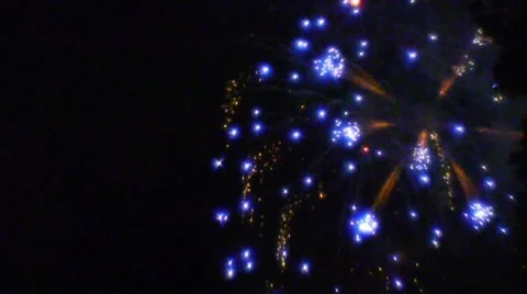 Fireworks 10. Stock Footage 7744234