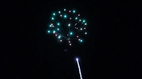 Fireworks 10 Stock Footage 38720102