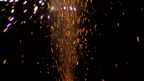 FIREWORKS 1080 240 004 Stock Footage 107969331