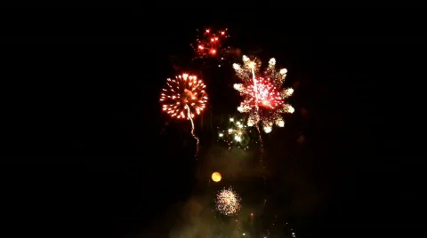 Fireworks 14 Stock Footage 764629
