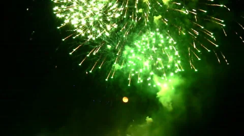 Fireworks 16 Stock Footage 764777