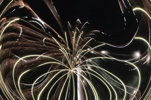 Fireworks 16 Stock Illustration