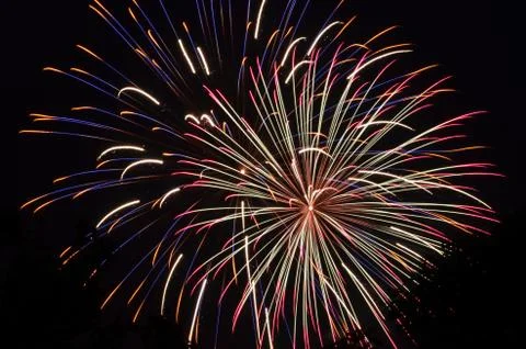 Fireworks 17 Stock Illustration