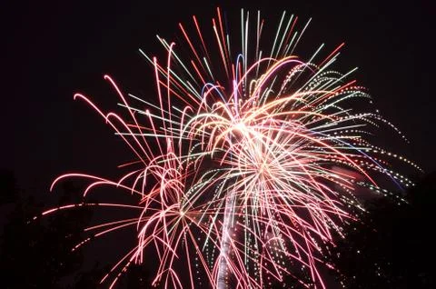 Fireworks 19 Stock Illustration