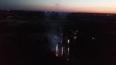 Fireworks 1a Stock Footage 92237130