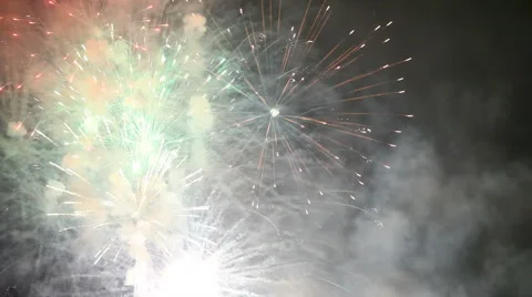 Fireworks 2 Stock Footage 3880187