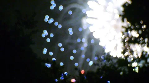 Fireworks 2. Stock Footage 7734011