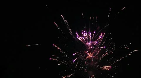 Fireworks 2 Stock Footage 10586341
