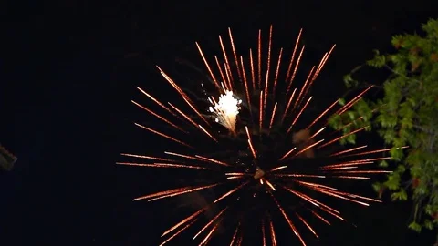 Fireworks 2 Stock Footage 75460825