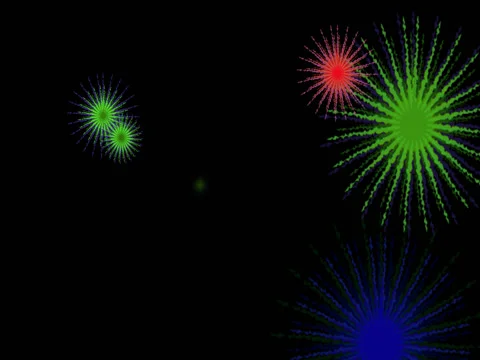 Fireworks 2 Stock Footage 88629056