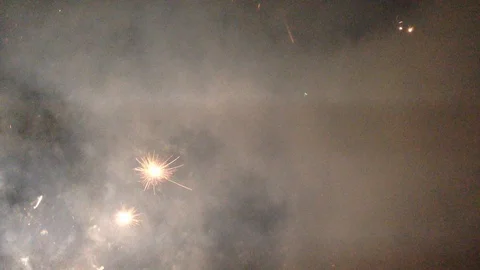 Fireworks 2 Stock Footage 91205355