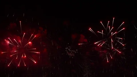 Fireworks 2 Stock Footage 129535867