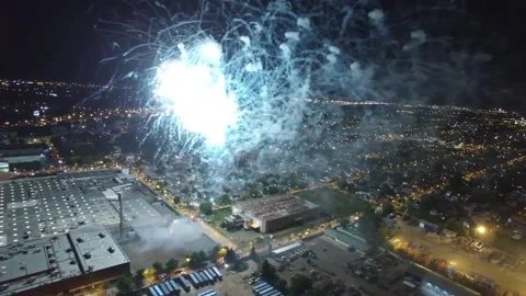 Fireworks 2 Stock Footage 132011333