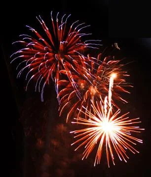 Fireworks (2) Stock Illustration
