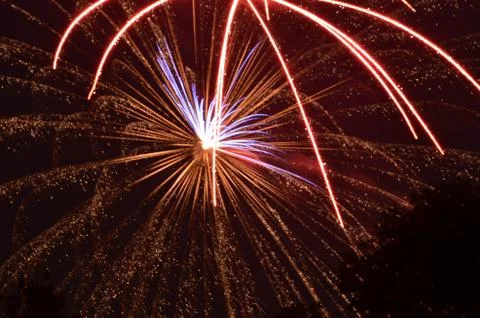 Fireworks 2 Stock Illustration