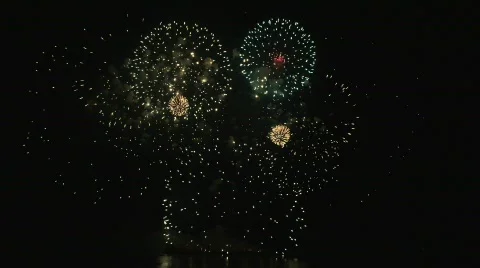 Fireworks 2-JPEG 100 NTSC-JPEG 100 NTSC Stock Footage 545550
