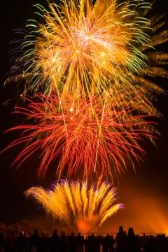Fireworks 2014 Stock Photos