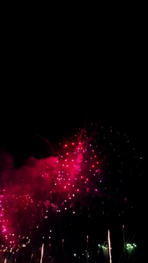 Fireworks at 22 July1212 Stock Footage 341776267