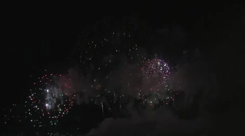 Fireworks 3 Stock Footage 7273068