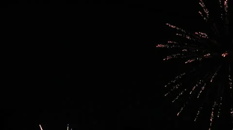 Fireworks 3 Stock Footage 10586337