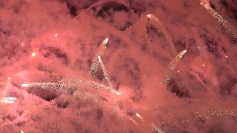 Fireworks 3 Stock Footage 97720733