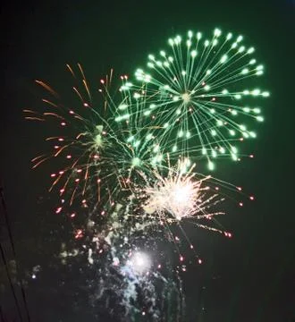 Fireworks (3) Stock Illustration