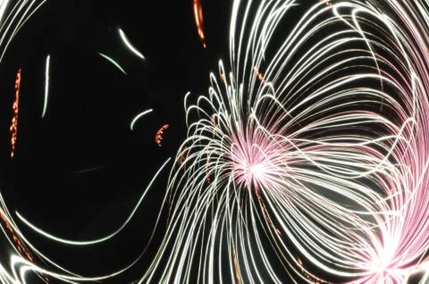 Fireworks 30 Stock Illustration