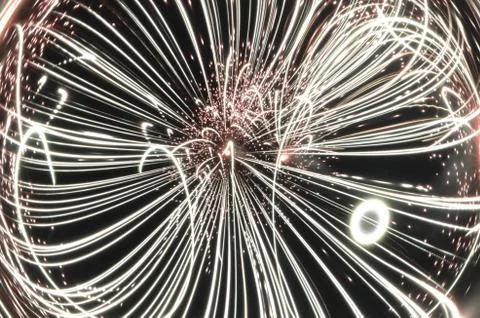 Fireworks 33 Stock Illustration