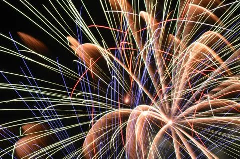 Fireworks 36 Stock Illustration