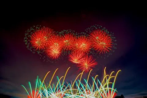 Fireworks (36) Stock Photos