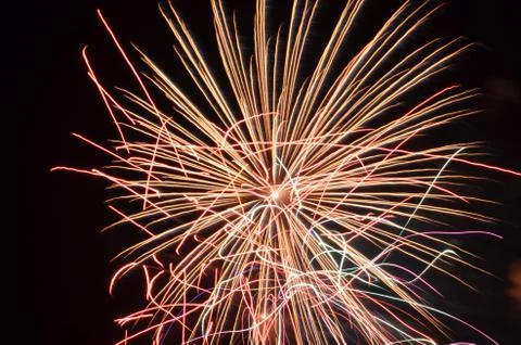 Fireworks 38 Stock Illustration