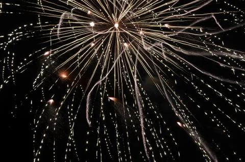 Fireworks 45 Stock Illustration