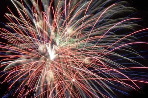 Fireworks 48 Stock Illustration